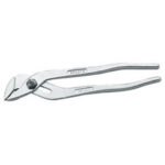 PINZE REGOLABILI Tipo universale con bocche diritte dentate per dadi, con 7 regolazioni.<br>Esecuzione cromata. multigrip pliers 367GT 115