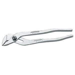 PINZE REGOLABILI Tipo universale con bocche diritte dentate per dadi, con 7 regolazioni.<br>Esecuzione cromata. multigrip pliers 367GT