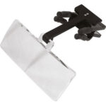 LENTI DA INGRANDIMENTO PER OCCHIALI Dimensioni lenti mm 73x28.<br>Fornite con 1 clip. magnifiers goggles 3684T 3