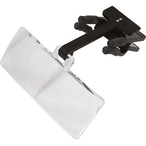 LENTI DA INGRANDIMENTO PER OCCHIALI Dimensioni lenti mm 73x28.<br>Fornite con 1 clip. magnifiers goggles 3684T