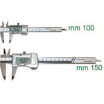 CALIBRI ELETTRONICI DIGITALI Con guscio in metallo, asta di profondità piatta. Senza rotellina di azionamento. Senza predisposizione uscita dati. electronic-digit-calipers 3747VEB