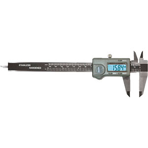 CALIBRI ELETTRONICI DIGITALI Tipo per uso con mano SINISTRA.<br>Con asta di profondità piatta. Senza rotellina di azionamento. Senza predisposizione uscita dati. electronic-digit-calipers 3747ZE