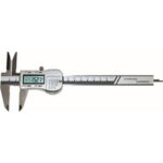 CALIBRI ELETTRONICI DIGITALI Con funzione supplementare "HOLD" (MEMORIA). Con punte lunghe mm 35, per misure interne a partire da mm 8. Con guscio in metallo, asta di profondità piatta, senza rotellina di azionamento. Senza predisposizione uscita dati. electronic-digit-calipers 3747ZG