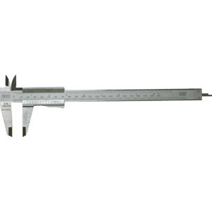 CALIBRI TASCABILI A CORSOIO Di precisione. Graduazione e nonio con lettura 1/20 di mm, 1/128 di poll. Con leva. In astuccio. precision pocket calipers slide gauge for inside outside and measurements 3749GB