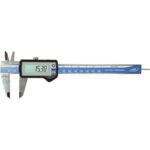 CALIBRI ELETTRONICI DIGITALI Con asta di profondità tonda.<br>Letture: 0,01 mm/0,0005 poll. <br>Velocità di risposta max: 1 m/s <br>Limite min/max temperatura di lavoro: 10-50 °C<br>In cofanetto.<br>Tipo PROFESSIONALE.<br>Senza predisposizione uscita dati. electronic-digit-calipers 3759GA