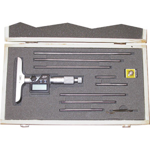 MICROMETRI PER PROFONDITA' ELETTRONICI DIGITALI MILLESIMALI electronic micrometers for depth measurement 3793B