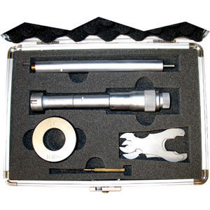 MICROMETRI PER INTERNI Precisione da capacità mm 6 a 40: mm 0,004.<br>Precisione da capacità mm 40 a 100: mm 0,005.<br>Con prolunghe, per effettuare misurazioni in profondità. precision inside micrometers 3794GF