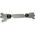 CONTAFILETTI Tipo semplice per filetti GAS a 55°. Con 6 lame. screw pitch gauges 3972GE