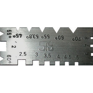 CALIBRI PER FILETTI E UTENSILI  combined turning and thread gauges 3978G
