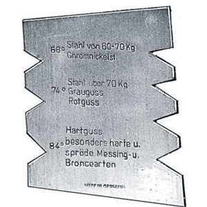 CALIBRI PER UTENSILI DA TORNIO  lathe tool gauges 3981GB