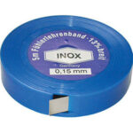 SPESSIMETRI CALIBRATI DI PRECISIONE A NASTRO Nastri in acciaio INOX. Larghezza mm 12,7. thickness-gauges bands 3995GL
