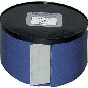 SPESSIMETRI CALIBRATI DI PRECISIONE A NASTRO Nastri in acciaio INOX. Larghezza mm 100. thickness-gauges bands 4001G