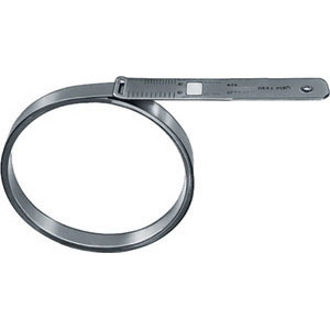 RIGHE FLESSIBILI PER MISURARE CIRCONFERENZE E DIAMETRI Tipo a grande capacità.<br>In acciaio INOX, flessibile.<br>(Grandezza 1 e 2 Orig. MIB - Art. 07074070 e 07074071). perimeters special steel measurements 4037G