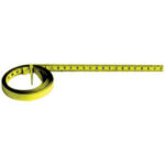 NASTRI GRADUATI Senza adesivo. tapes with graduation 4038A