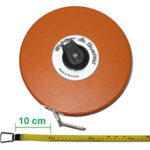 ROTELLE METRICHE NASTRO FIBRA DI VETRO Divisione in MILLIMETRI. Classe di precisione II. fibre glass measuring tapes 4146G