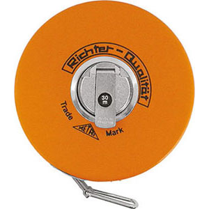 ROTELLE METRICHE NASTRO ACCIAIO Con nastro in acciaio INOX e custodia ricoperta in pelle sintetica. steeI measuring tapes 4149GF