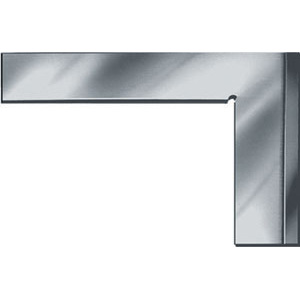 SQUADRE DI PRECISIONE IN ACCIAIO INOSSIDABILE Con cappello, avvitato. precision stainless steel squares 4264G 500 330