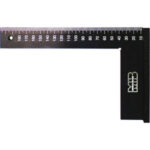 SQUADRE DI PRECISIONE IN ALLUMINIO Con cappello, avvitato. precision aluminium squares 4266GC