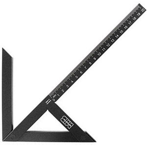 SQUADRE PER CENTRARE In alluminio nero temprato con durezza 63 HRC, che garantisce una ottimale resistenza all'usura. Esecuzione di precisione, produzione "Made in Germany", scala graduata in mm incisa a laser, indelebile e di facile lettura. Tolleranza: 0,3 mm. precision centrering squares 4267GEL