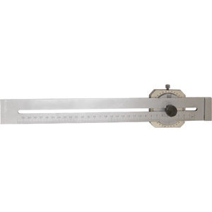 TRACCIATORI A SQUADRA In acciaio inossidabile, con guida cromata opaca. steel marking gauges with squares 4328GL