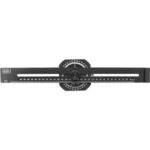 TRACCIATORI A SQUADRA In alluminio nero temprato con durezza 63 HRC, che garantisce una ottimale resistenza all'usura. Esecuzione di precisione, produzione "Made in Germany", scala graduata incisa a laser, indelebile e di facile lettura.<br>Lettura 0,1 mm. steel marking gauges with squares 4328GP