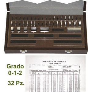 BLOCCHETTI DI RISCONTRO IN ASSORTIMENTO Precisione grado 1. gauges block sets 4339GB