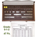 BLOCCHETTI DI RISCONTRO IN ASSORTIMENTO Precisione grado 0. gauges block sets 4340GA