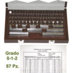BLOCCHETTI DI RISCONTRO IN ASSORTIMENTO Precisione grado 2. gauges block sets 4341GC