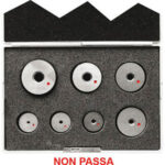 CALIBRI AD ANELLO PER FILETTARE IN ASSORTIMENTO  tread ring gauges in set 4350GLE