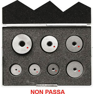 CALIBRI AD ANELLO PER FILETTARE IN ASSORTIMENTO tread ring gauges in set 4350GLE