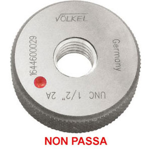 CALIBRI AD ANELLO PER FILETTATURE thread ring gauges 4350LP 1/2