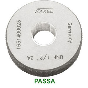 CALIBRI AD ANELLO PER FILETTATURE thread ring gauges 4350LS 1/2