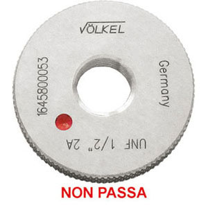 CALIBRI AD ANELLO PER FILETTATURE thread ring gauges 4350LT 1/4