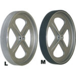 RUOTE PER CONTAMETRI Con superficie gommata zigrinata. wheels for meter-counters 4453M