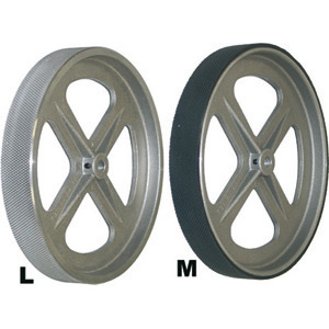 RUOTE PER CONTAMETRI Con superficie gommata zigrinata. wheels for meter-counters 4453M