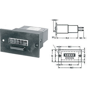 CONTAIMPULSI A DISTANZA Per corrente alternata 230 V. impulse-counters 4457G