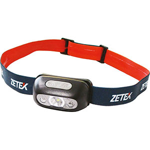 LAMPADE FRONTALI A LED A BATTERIA TIPO RICARICABILE<br>In robusto materiale plastico con guarnizioni in gomma con largo elastico regolabile in tessuto per un saldo e comodo fissaggio. Possibilità di inclinare il fascio di luce fino a 45°. Resistente agli spruzzi d'acqua e alle polveri (IP55). Funzionamento a batteria ricaricabile al litio (Li-ion) e cavo di carica MICRO-USB, in dotazione. Con interruttore a 3 regolazioni della luminosità a 30% - 50% - 100% e 2 luci rosse a LED frontali fisse o con funzione SOS intermittente. A luce frontale con 1 LED con luminosità pari a 230 LUMEN. Peso g 55. led head-lights 4471AD