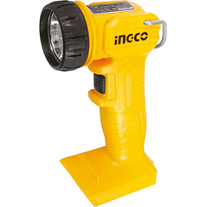 LAMPADE A LED A BATTERIA RICARICABILE Luce frontale a LED con luminosità pari a 150 LUMEN. <br>Lunghezza totale 18 cm.<br>Fornite SENZA BATTERIA E CARICABATTERIA. led rechargeable lights 4472B