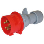 SPINE E PRESE INDUSTRIALI Spina CEE a 5 poli (trifase 400 V + neutro + terra) 16 A. industrial plugs and outlets 4474GTC