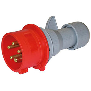 SPINE E PRESE INDUSTRIALI Spina CEE a 5 poli (trifase 400 V + neutro + terra) 16 A. industrial plugs and outlets 4474GTC