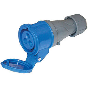 SPINE E PRESE INDUSTRIALI Presa CEE a 3 poli (2 fasi 220 V + terra) 16 A. industrial plugs and outlets 4474GTD