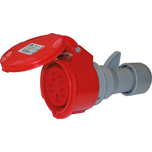 SPINE E PRESE INDUSTRIALI Presa CEE a 5 poli (trifase 400 V + neutro + terra) 16 A. industrial plugs and outlets 4474GTF
