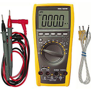 MULTIMETRI Completo di coppia puntali e sonda termocoppia Art. 4476 GH. multimeters 4480G