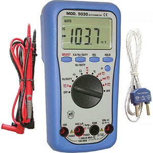 MULTIMETRI Completo di coppia puntali e sonda termocoppia. multimeters 4480GB