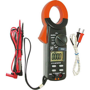 PINZE AMPEROMETRICHE Con coppia puntali e sonda termocoppia (Per altre sonde ved. Art. 4476 GL a 4476 GS). current testers 4481GA