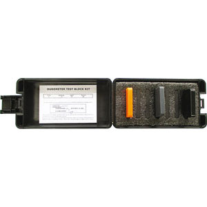 PROVINI DI CONFRONTO DELLA DUREZZA 3 provini per Shore D. Tolleranza fino a ± 2 HD. Hardness blocks 4481GVP 2