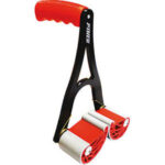 TRASPORTATORI DI PANNELLI Corpo in alluminio e impugnatura ergonomica in materiale bicomponente.<br>Per pannelli di legno, plastica, metalli privi di grasso con spessore massimo mm 65. Peso 0,95 Kg.<br>MASSIMA CAPACITA' DI CARICO 75 KG. pannel carriers 4501