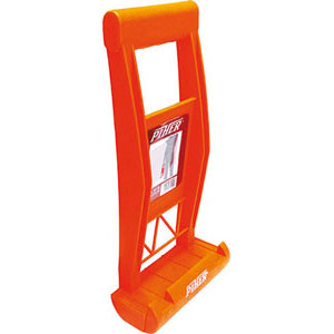 TRASPORTATORI DI PANNELLI Corpo in polipropilene con dimensioni 160x70x355h mm.<br>Per pannelli con spessore massimo mm 30. Peso 0,45 Kg.<br>MASSIMA CAPACITA' DI CARICO 100 KG. pannel carriers 4502