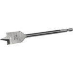 MECCHIE PER TRAPANI ELETTRICI Attacco esagonale 1/4" DIN 3126  E6,3.<br>Lunghezza totale mm 150. sharpened centre bits 4509G 25