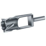 FRESE PER TASSELLI Lunghezza totale mm 140.<br>Attacco cilindrico Ø mm 13x50 da Ø mm 10 a 30.<br>Attacco cilindrico Ø mm 16x50 da Ø mm 35 a 50. tenon cutters 4516GA 50